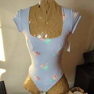 Free People Intimately Floral Bodysuit